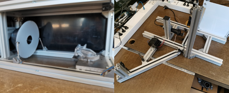 Napravi za vizualno kontrolo aluminijastih odlitkov
